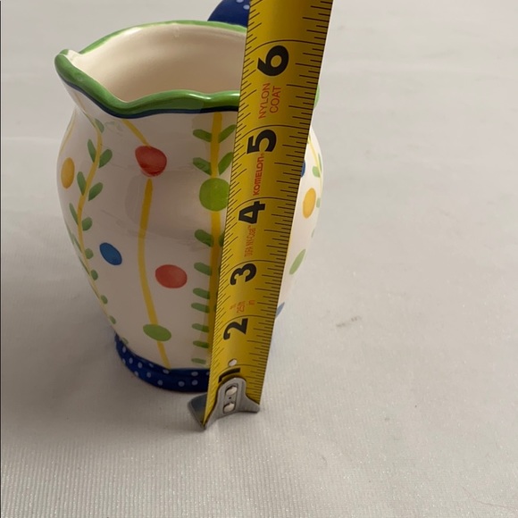 Kimberly Hodges Cupcakes and Cartwheels multicolor creamer - Picture 6 of 7